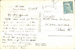 CPA Brest place du chateau