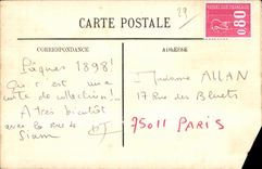 CPA Brest vue prise du chateau