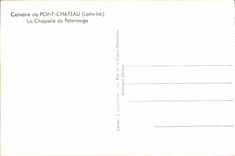 Martirio de CPA del La Chapelle de Pontchateau (el Loire Inf) del peregrinaje