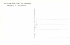 CPA Martyrdom of Pontchateau (the Loire Inf) the mill of Montfort