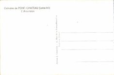 CPA Martyrdom of Pontchateau (the Loire Inf) Climbing