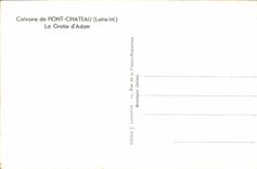 Martirio de CPA del castillo del puente (el Loire Inf) la cueva AdAn