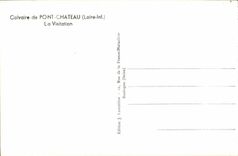 CPA Martyrdom of Bridge Castle (the Loire Inf) Visitation