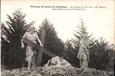 CPA Pelerinage of the Martyrdom of Pontchateau the Way of the Jesus Cross fall for the third time