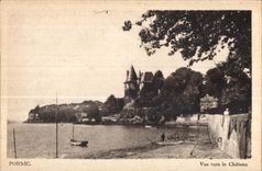 CPA Pornic Vue vers le Chateau