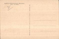 CPA Sainte Anne Auray (Morbihan)