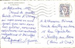 CPA Anne Auray (Morbihan)