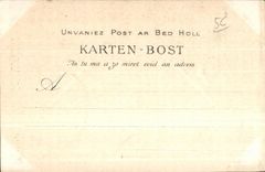 CPA Sainte Anne Interior Auray of the basilica organ