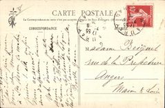 CPA Sainte Anne Auray the Basilica Furnace bridge paivnege of Anne