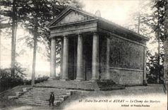 CPA Between Anne and Auray the Field of the Martyrs Artaud and Nozats Nantes