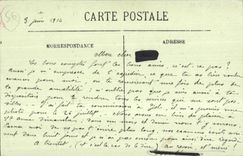 CPA Sainte Anne Interior Auray of the Basilica the nave Organ