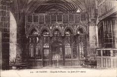CPA Le Faouet Chapelle St Fiacre Le Jube (XV siecle)