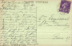 CPA Le Faouet Chapelle Sainte Barbe construite en execution d un vceu par un Seigneur de Toulboudou qui chassant dane le