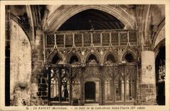 CPALe Faouet (Morbihan) Le Jube de La Cathedrale Saint Fiacre (XV siecle)