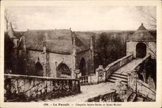 CPA Le Faouet Chapelle Sainte Barbe et Saint Michel