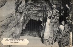 CPA Quiberon(Morbihan) Grande grotte pres de Port Bara (Cote sauvage)