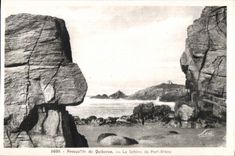 CPA Presqu ile de Quiberon Le Sphinx de Port Blanc
