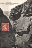 CPA Bretagne Morbihan Quiberon Cote Sauvage Gouffre de Kerniscob