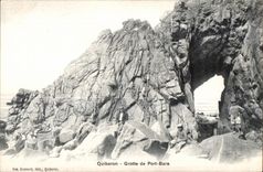 CPA Quiberon Grotte de Port Bara
