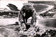 CPA Souvenir De Quiberon 