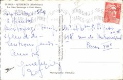 CPA Quiberon La Cote Sauvage a Port Bara