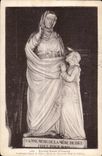 CPA Sainte Anne Auray Aneienne Statue of Saint Anne her Finding in the cloister