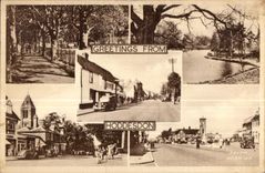 CPA Greetings From Hoddesdon