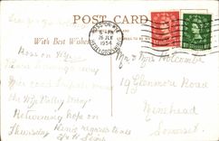 CPA Greeting from Ross One Wye