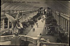 CPA De L Exposition Universelle Et Internationale de Bruxelles 1910 Automobile