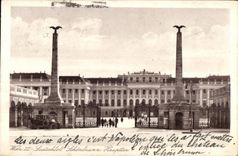 CPA Wien XII Lustschlot Johonbrun