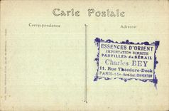 CPA Greece Salonique Romance tomb close to Sophie Salonica Romance grace near Sophie