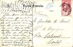 CPA Bruges the Virgin and child by Michel Angel   Notre Dame Church