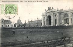 Feria de CPA de los jardines de Bruselas de la terraza grande