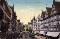 CPA Munchen Neuhauserstrasse put Karlstor