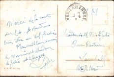 CPA Mainz Gutenbergdukmal und Ludwigstrasse Maynce Monument de Gutenberg et Rue de Louis