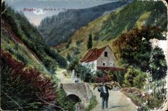 CPA Bingen Partie a d Morgenbacatal