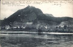 CPA Der Rhein Siebenoebige Blick Auf Den Drachenfels