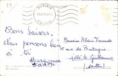 Carantec - CPSM - L Ile Louet et le Chateau du Toureau -