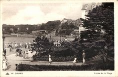 Dinard - Entree de la Plage - CPA 