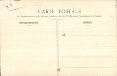 Chateaubriant - Interior Court of the Old Castle - CPA