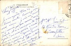 Chateaubriant - the Public garden and the War memorial - CPA