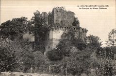 Chateaubriant - the Keep of the Old Castle - CPA