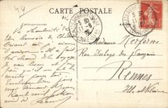 Chateaubriant - Entrance of the Castle Fort - CPA