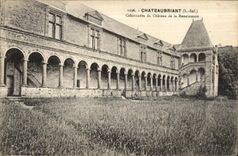 Chateaubriant - Colonnades of the Castle of Renaissance - CPA