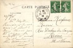 Chateaubriant - Castle of Renaissance - Colonnade - CPA