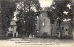 Chateaubriant - Under Prefecture and Entrance of the Castle Fort - CPA