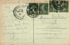 Chateaubriant - Colonnade of the Castle of Renaissance - CPA