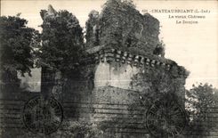 Chateaubriant - the Old Castle - the Keep - CPA