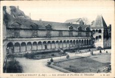 Chateaubriant - Arcades and House of Staircase - CPA