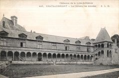 CPA Chateaubriant the Castle Arcades